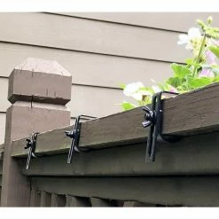 Vigoro Adjustable Window Planter Box Single Metal Bracket -Vigoro Shop black metal vigoro plant hangers 51472 fa 1000