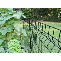 Vigoro 56 in. H Steel Multi-Purpose Black Fence Post (7-Pack) 20 Vigoro 56 in. H Steel Multi-Purpose Black Fence Post (7-Pack) -Vigoro Shop black vigoro garden fencing 860428 7pk 44 1000