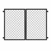 Vigoro 37.3 in. H x 50.2 in. W Steel Diamond Mesh Garden Fence Gate -Vigoro Shop black vigoro garden fencing 860657 64 1000