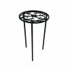 Vigoro 12 in. x 21 in. Black Metal Indoor Round Plant Stand -Vigoro Shop black vigoro plant stands 51160 64 1000