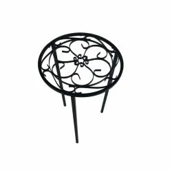 Vigoro 12 in. x 21 in. Black Metal Indoor Round Plant Stand 11 Vigoro 12 in. x 21 in. Black Metal Indoor Round Plant Stand -Vigoro Shop black vigoro plant stands 51160 c3 1000
