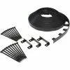Vigoro 60 ft. No-Dig Landscape Plastic Edging Kit -Vigoro Shop black vigoro plastic edging 3001 60hd 3 64 1000