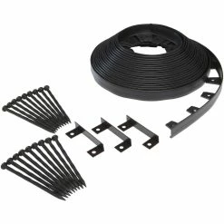 Vigoro 60 ft. No-Dig Landscape Plastic Edging Kit