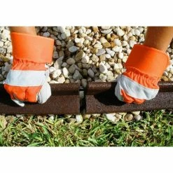 Vigoro EcoBorder 4 ft. Black Rubber Landscape Edging (6-Pack) -Vigoro Shop black vigoro rubber edging ecobrd blk 6pk a0 1000