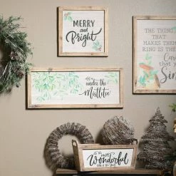 SULLIVANS Brown "Wonderful" Wooden Planter -Vigoro Shop brown sullivans plant pots pn3558 4f 1000