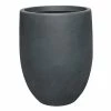 KANTE 21.7 in. Tall Charcoal Lightweight Concrete Round Outdoor Planter 1 KANTE 21.7 in. Tall Charcoal Lightweight Concrete Round Outdoor Planter -Vigoro Shop charcoal kante plant pots rc0066a c60121 64 1000
