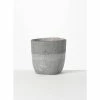 SULLIVANS Gray Cement Pot -Vigoro Shop gray sullivans plant pots cmt1186 64 1000