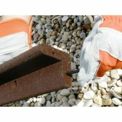 Vigoro EcoBorder 4 ft. Grey Rubber Landscape Edging (6-Pack) -Vigoro Shop gray vigoro rubber edging ecobrd grey 6pk 1d 1000