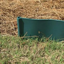 Vigoro 2 ft. W x 0.25 in. L Green Plastic Easy Edging -Vigoro Shop green vigoro plastic edging 51034 1f 1000