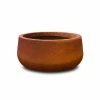 KANTE 16 in. Dia. Round Iron Oxide Concrete Bowl Planter, Outdoor Indoor Large Planter Pot with Drainage Hole -Vigoro Shop iron oxide kante plant pots rc0051b c80621 64 1000
