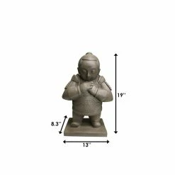 KANTE 19 in. H Sculpting Clay Lightweight Concrete/Fiberglass Indoor Outdoor Praying Standing Warrior Statue 12 KANTE 19 in. H Sculpting Clay Lightweight Concrete/Fiberglass Indoor Outdoor Praying Standing Warrior Statue -Vigoro Shop kante garden statues ospd0010a c70041 44 1000