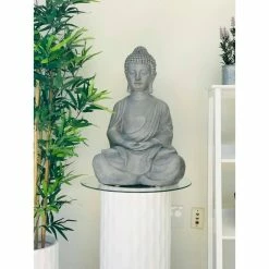 KANTE Lightweight Sitting Meditating Buddha Zen Indoor -Vigoro Shop kante garden statues r141006 c80021 4f 1000