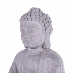 KANTE 14.17 in. H Gray Cement Meditating Buddha Garden Statue Tealight Candle Holder Ornament 13 KANTE 14.17 in. H Gray Cement Meditating Buddha Garden Statue Tealight Candle Holder Ornament -Vigoro Shop kante garden statues sx20200179 44 1000