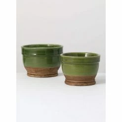 SULLIVANS Multi-Color Ceramic Planter (Set of 2) -Vigoro Shop multicolor sullivans plant pots cm2925 4f 1000