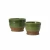 SULLIVANS Multi-Color Ceramic Planter (Set of 2) -Vigoro Shop multicolor sullivans plant pots cm2925 64 1000