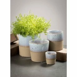 SULLIVANS Multi-Color Ceramic Planter (Set of 2) -Vigoro Shop multicolor sullivans plant pots cm2940 c3 1000