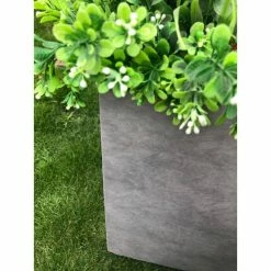 KANTE Set of 3 Lightweight Modern Square Outdoor Planters, 16 in., 12 in. and 10 in. Tall, Natural Concrete 11 KANTE Set of 3 Lightweight Modern Square Outdoor Planters, 16 in., 12 in. and 10 in. Tall, Natural Concrete -Vigoro Shop natural concrete kante plant pots rf0001abcc80021 4f 1000
