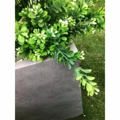KANTE Set of 3 Lightweight Modern Square Outdoor Planters, 16 in., 12 in. and 10 in. Tall, Natural Concrete 15 KANTE Set of 3 Lightweight Modern Square Outdoor Planters, 16 in., 12 in. and 10 in. Tall, Natural Concrete -Vigoro Shop natural concrete kante plant pots rf0001abcc80021 76 1000