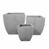 KANTE Square Natural Finish Lightweight Concrete & Weather Resistant Fiberglass Planters with Drainage Holes (Set of 3) 2 KANTE Square Natural Finish Lightweight Concrete & Weather Resistant Fiberglass Planters with Drainage Holes (Set of 3) -Vigoro Shop natural concrete kante plant pots rf0126abc c80021 64 1000