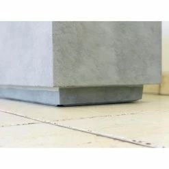 KANTE 37.4 in. L Natural Lightweight Concrete Modern Square Outdoor Planter -Vigoro Shop natural concrete kante plant pots rf0151a c80021 1f 1000