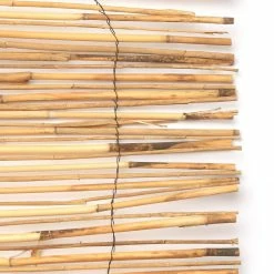 Vigoro 4 ft. H x 8 ft. W Natural Peeled and Polished Reed Fencing -Vigoro Shop natural vigoro garden fencing 4477301 4f 1000