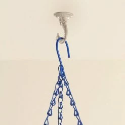 Vigoro 1.75 in. x 1.5 in. x 2.25 in. White Metal Large Ceiling Hook -Vigoro Shop powder coating vigoro plant hangers 542229 1d 1000