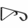 Vigoro 9.81 in. x 0.625 in. x 4.5 in. Black Iron Plant Bracket -Vigoro Shop powder coating vigoro plant hangers 570591 64 1000