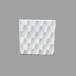 KANTE 16 in. W Square Pure White Concrete/Fiberglass Indoor Outdoor Elegant Retro Planter -Vigoro Shop pure white kante plant pots osf0201c c80011 fa 1000