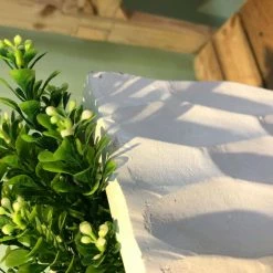 KANTE 27.6 in. H Square Pure White Concrete/Fiberglass Indoor Outdoor Elegant Retro Tall Planter 11 KANTE 27.6 in. H Square Pure White Concrete/Fiberglass Indoor Outdoor Elegant Retro Tall Planter -Vigoro Shop pure white kante plant pots osf0202c c80011 4f 1000