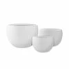 KANTE 20 in., 16 in. and 12 in. W Pure White Concrete Round Elegant Planters (Set of 3), Outdoor Indoor Modern Planter Pots 1 KANTE 20 in., 16 in. and 12 in. W Pure White Concrete Round Elegant Planters (Set of 3), Outdoor Indoor Modern Planter Pots -Vigoro Shop pure white kante plant pots rc0049abc c80011 64 1000