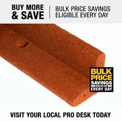 Vigoro EcoBorder 4 ft. Red Rubber Landscape Edging (6-Pack) -Vigoro Shop red vigoro rubber edging ecobrd red 6pk 77 1000