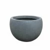 KANTE 8 in. Tall Slate Gray Lightweight Concrete Outdoor Round Bowl Planter 1 KANTE 8 in. Tall Slate Gray Lightweight Concrete Outdoor Round Bowl Planter -Vigoro Shop slate gray kante plant pots rc0049a c60611 64 1000