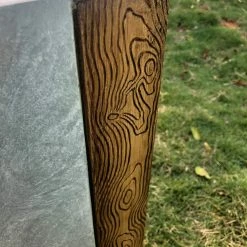 KANTE 28 in and 24 in. H Square Timber Ridge Concrete/Fiberglass Indoor Outdoor Elegant Tall Planters (Set of 2) -Vigoro Shop timber ridge kante plant pots osf0218bc c80811 44 1000