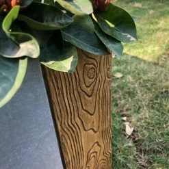 KANTE 31 in. L Rectangular Timber Ridge Concrete/Fiberglass Indoor Outdoor Elegant Long Planter -Vigoro Shop timber ridge kante plant pots osf0219b c80811 76 1000