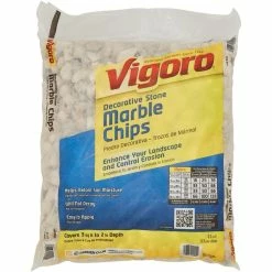 Vigoro 0.5 cu. ft. Bagged Marble Chip Landscape Rock -Vigoro Shop vigoro bagged landscape rocks 54141 1d 1000
