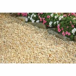 Vigoro 0.5 cu. ft. Bagged River Pebble Landscape Rock -Vigoro Shop vigoro bagged landscape rocks 54250v 40 1000