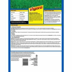 Vigoro 3 lbs. Sun Shade Grass Seed Mix with Water Saver Seed Coating -Vigoro Shop vigoro grass seed 25444 4f 1000