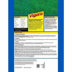 Vigoro 20 lbs. Sun and Shade Grass Seed Mix with Water Saver Seed Coating -Vigoro Shop vigoro grass seed 25687 40 1000