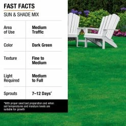 Vigoro 20 lbs. Sun and Shade Grass Seed Mix with Water Saver Seed Coating -Vigoro Shop vigoro grass seed 25687 fa 1000