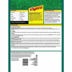 Vigoro 3 lbs. Dense Shade Grass Seed Mix with Water Saver Seed Coating -Vigoro Shop vigoro grass seed 25689 40 1000