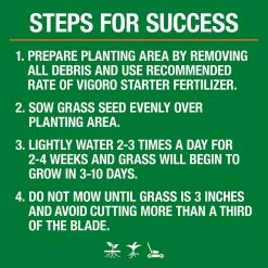 Vigoro 20 lbs. Contractor's Grass Seed Northern Mix with Water Saver Seed Coating -Vigoro Shop vigoro grass seed 25691 77 1000