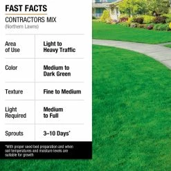 Vigoro 20 lbs. Contractor's Grass Seed Northern Mix with Water Saver Seed Coating -Vigoro Shop vigoro grass seed 25691 fa 1000