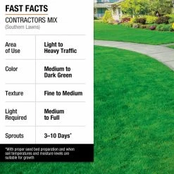Vigoro 20 lbs. Contractor's Grass Seed Southern Mix with Water Saver Seed Coating 10 Vigoro 20 lbs. Contractor's Grass Seed Southern Mix with Water Saver Seed Coating -Vigoro Shop vigoro grass seed 25692 1f 1000