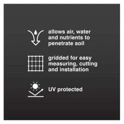 Vigoro 6 ft. x 100 ft. 3 oz. Woven Weed Barrier -Vigoro Shop vigoro landscape fabric 46613 c3 1000