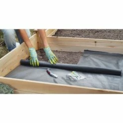 Vigoro 40 in. x 36 ft. PLA Natural Weed Control Landscape Fabric -Vigoro Shop vigoro landscape fabric nmv4036bpla 1f 1000