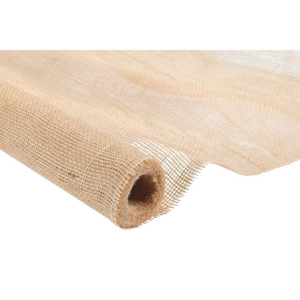 Vigoro 3 ft. x 24 ft. 100% Natural Burlap Landscape Fabric (2-Pack) 5 Vigoro 3 ft. x 24 ft. 100% Natural Burlap Landscape Fabric (2-Pack) - Image 3