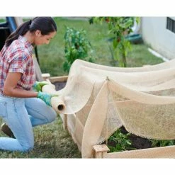 Vigoro 3 ft. x 24 ft. 100% Natural Burlap Landscape Fabric (2-Pack) 17 Vigoro 3 ft. x 24 ft. 100% Natural Burlap Landscape Fabric (2-Pack) -Vigoro Shop vigoro landscape fabric nmvb0324 2pk 77 1000