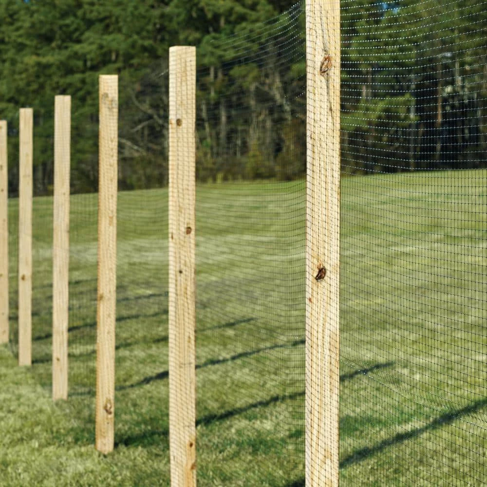 Vigoro 7 ft. x 100 ft. Polypropylene Deer Block Netting Barrier, UV Treated 4 Vigoro 7 ft. x 100 ft. Polypropylene Deer Block Netting Barrier, UV Treated - Image 2