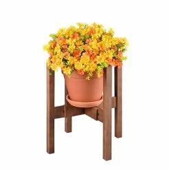 Vigoro Wood Open Frame Plant Stand -Vigoro Shop vigoro plant stands 710129910 1f 1000