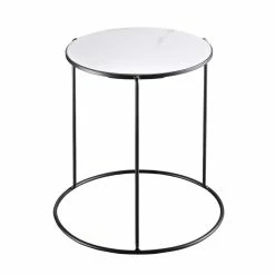 Vigoro 15 in. Marble Look Top Indoor Black Plant Stand -Vigoro Shop vigoro plant stands 710267000 4f 1000